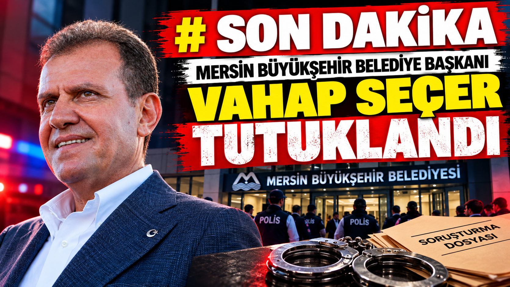 SON DAKİKA | Vahap Seçer tutuklandı
